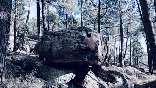 Video thumbnail of Taken for Granite, 7b. Albarracín