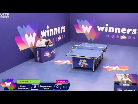 WINners CUP table 2  24.08     Ziakun Aleksandr - Tveritinov Roman 19:30