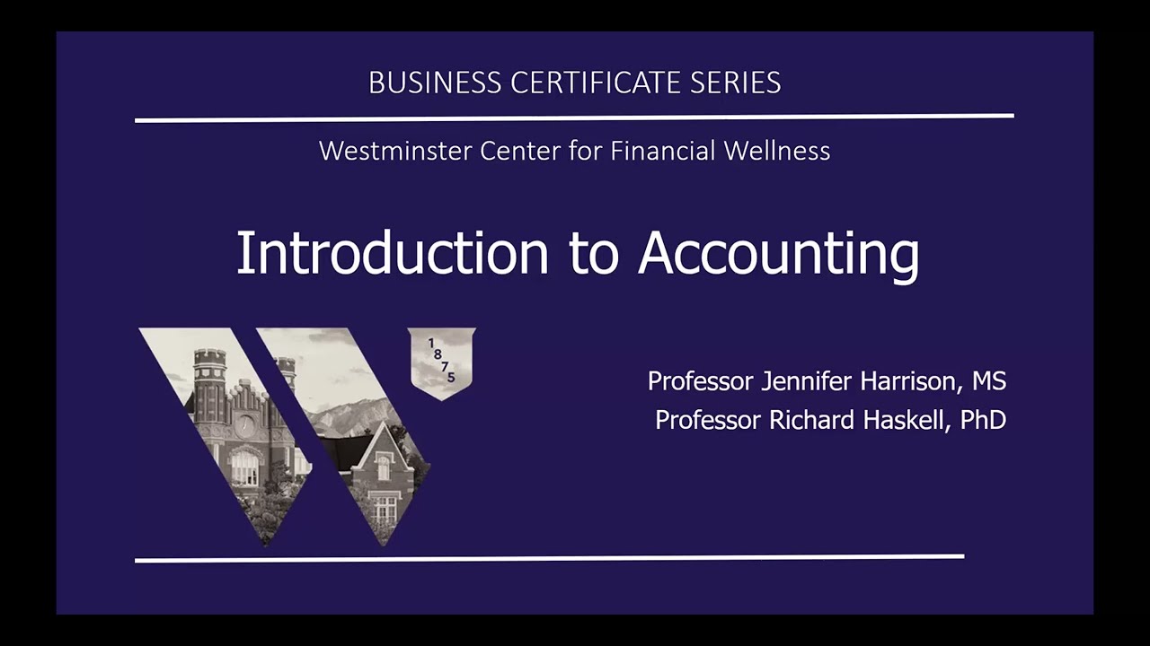 WCFW Business Certificate Series Introduction to Accounting
