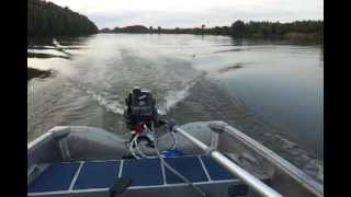 preview picture of video 'Mercury 5 hp new on Linder Fishing 440'