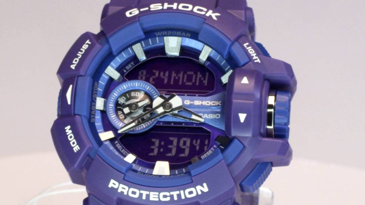 Casio G-Shock GA-400A-2A Watch Overview and Main Features