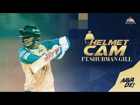 Helmet Cam ft. Shubman Gill | TATA IPL 2025 | Gujarat Titans