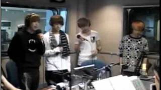 110906 Teen Top singing 'First Kiss' at SBS 'Power Time' Radio