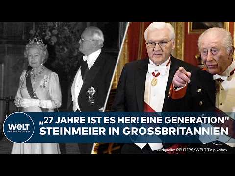 WINDSOR CASTLE: Royaler Glanz für Steinmeier! "Gemeinsam durch unsichere Zeiten“