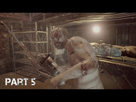 Resident Evil 7: Biohazard Walkthrough - Part 5 - Jack Chainsaw Boss (PS4 Pro 60FPS)