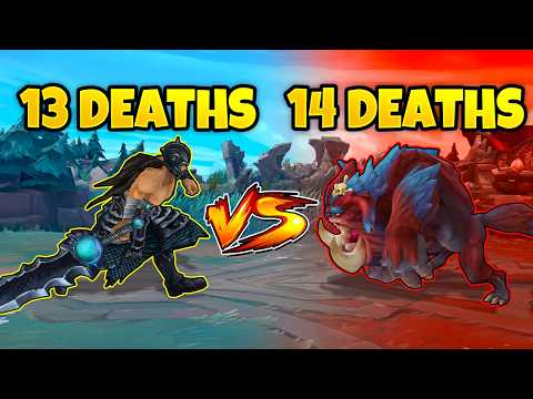 I got into it with a Gnar One-Trick... it was a literal blood bath of a game