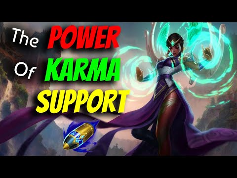 This Is How To Play Karma Support In Season 12 *New Rune*