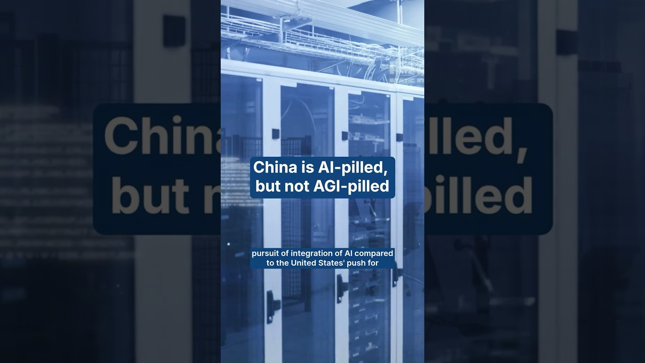 China is AI-pilled, but not AGI-pilled