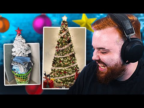 REACCIONANDO A VUESTROS ÁRBOLES DE NAVIDAD *MUY LAMENTABLES*