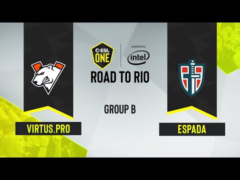 CS:GO - ESPADA vs. Virtus.pro [Inferno] Map 2 - ESL One Road to Rio - Group B - CIS