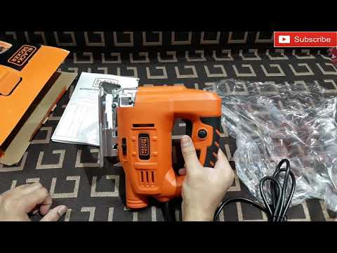 BLACK+DECKER KS700PE 480W JIGSAW - UNBOXING & REVIEW 