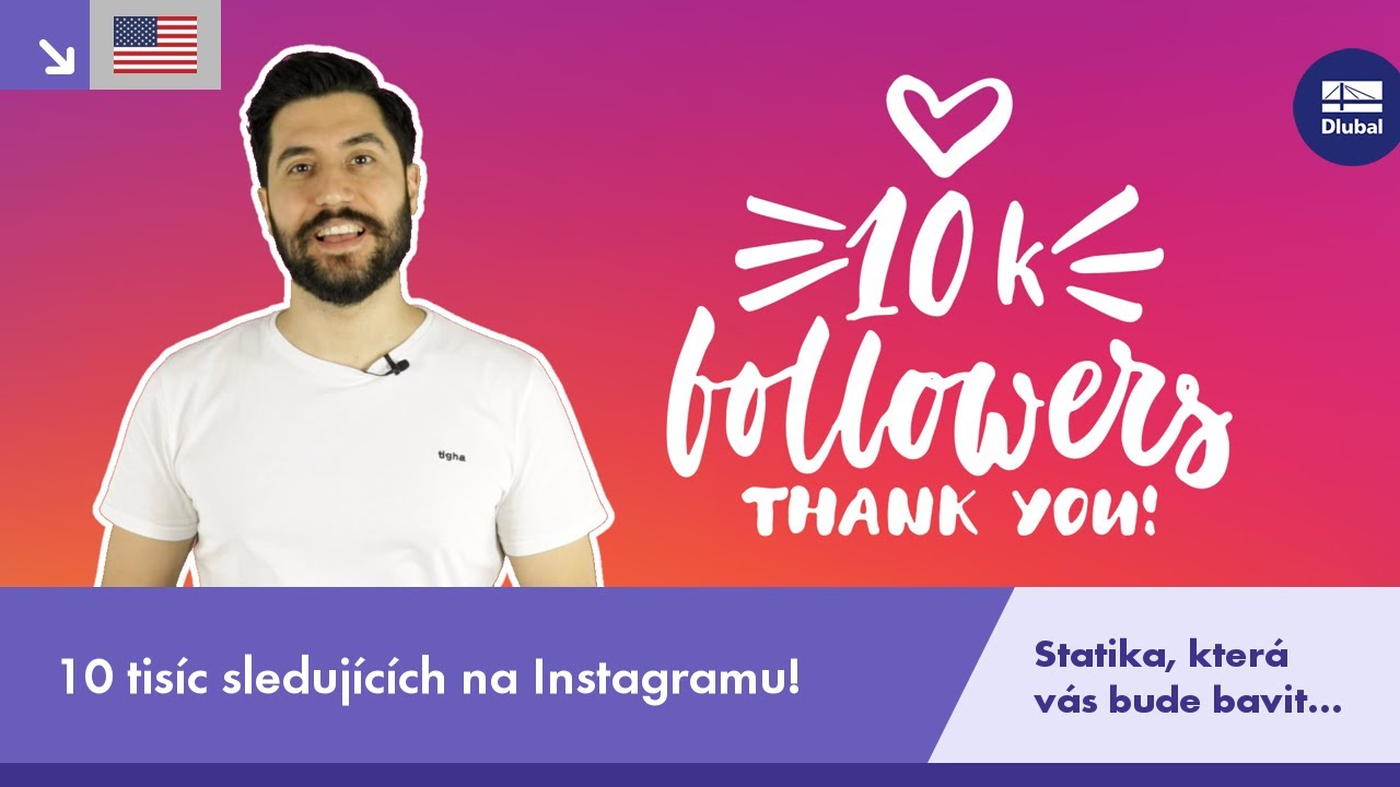 10 tisíc sledujících na Instagramu - děkujeme!