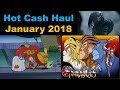 Hot Cash Haul January 2018