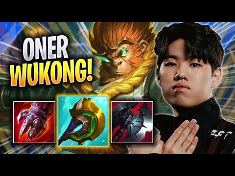 ONER IS A GOD WITH WUKONG! - T1 Oner Plays Wukong JUNGLE vs Maokai! | Season 2023