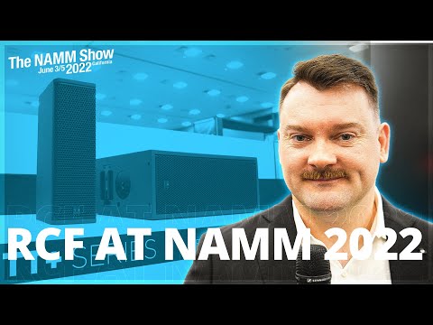 RCF at NAMM 2022