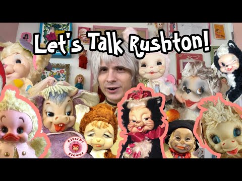 Vintage Rushton Dolls
