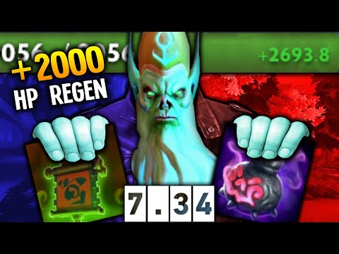 +2000 Hp Regen 7.34 Necrophos IMBA Combo 48 Kills By Goodwin | Dota 2 Gameplay