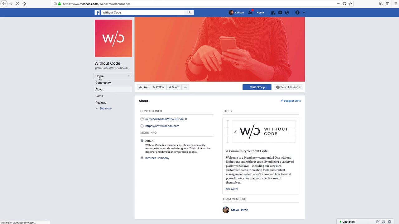 Facebook Feed widget | Tutorial by Without Code