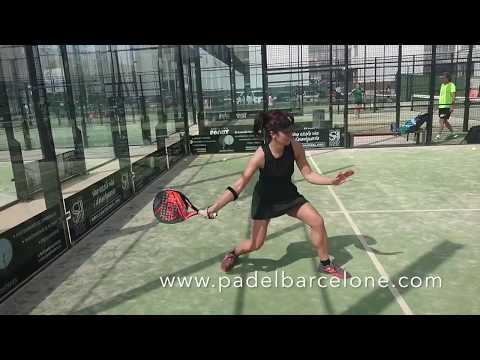 STAGE DE PADEL À BARCELONE pour Jerome et Isabelle