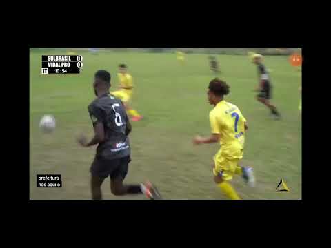 VIDAL PRO FC 0X1 SUL BRASIL 1° TEMPO (TAÇA CHAMPIONS 2022)