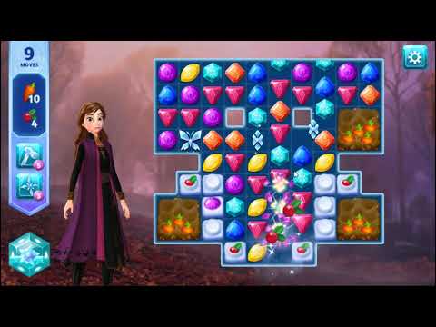 Disney Frozen Adventures Level 142 - NO BOOSTERS ❄️👸⛄ | SKILLGAMING ✔️