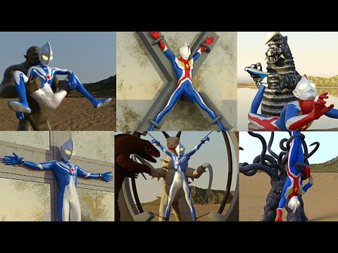 Ultraman Cosmos is toturedウルトラセブンSiêu nhân điện quang Cosmos bị tấn công