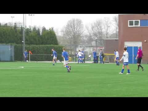 SDVB JO15-2 - SDC Putten JO15-2; 6 april 2019. Eindstand 6-2.