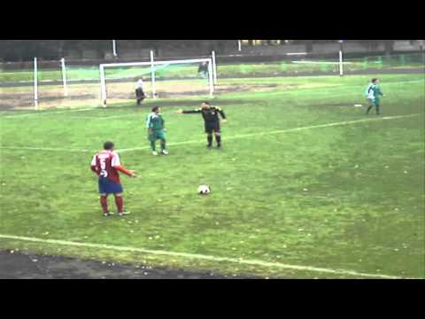Dąb Dębno-Gwardia Koszalin 0:3 bramki, skróty 29.10.2011 r.