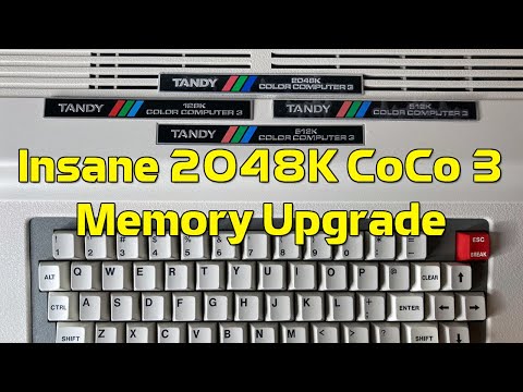 2048K Tandy CoCo 3 Memory Upgrade with Pro-Tector+ MMU Board