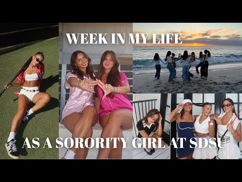 SORORITY WORK WEEK AT SDSU: year 2, greek life at sdsu + moving into my first apartment!!