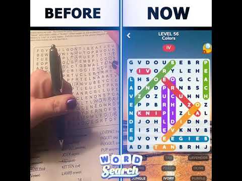 210401 Word Search 录屏广告 C11 英语 1000x1000 30p 15s Word Search Quest竞品1