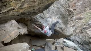 Video thumbnail of Animal, V9. Clear Creek Canyon