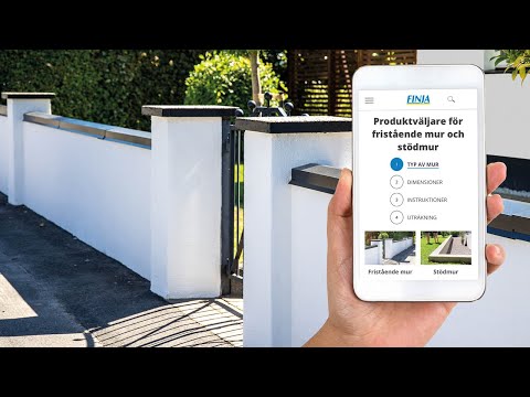 Digitalt verktyg för beräkning av material till trädgårdsmur