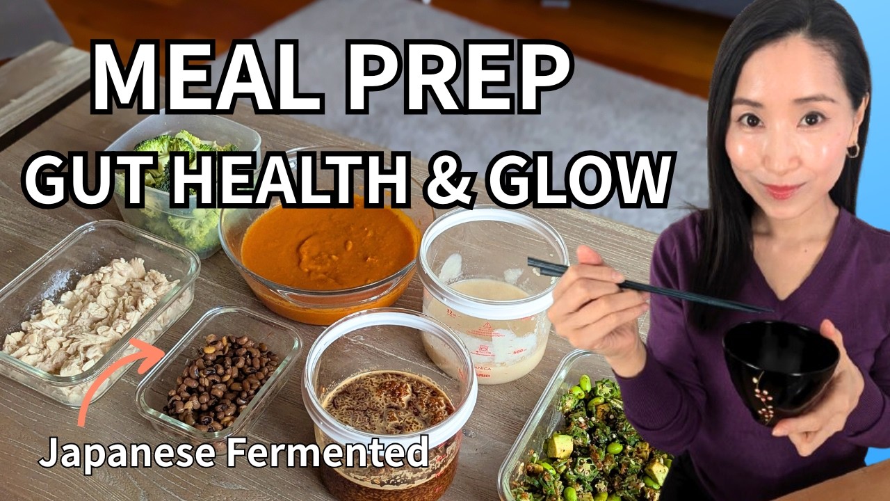 Healthy Japanese Fermented Meal Prep for Gut Health