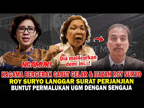 Ngamuk! Kagama DKI Jakarta Bergerak Cabut Gelar & Ijazah Roy Suryo