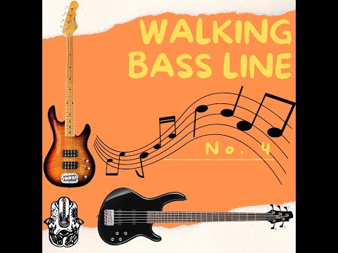 Walking bass line No. 4