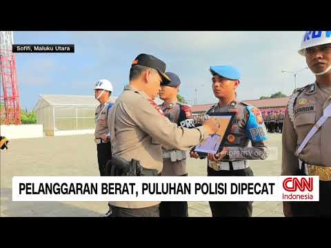Pelanggaran Berat, Puluhan Polisi Dipecat