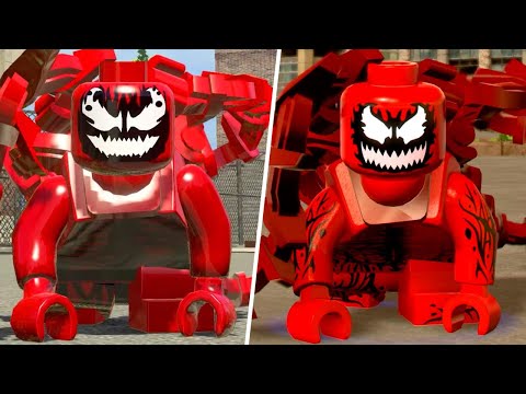 Carnage Evolution in LEGO Videogames