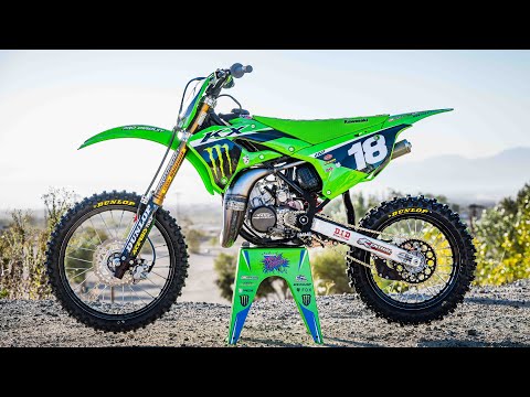 Thumbnail for We Ride Landen Gordon's FACTORY Kawasaki KX112 Supermini by Supermini