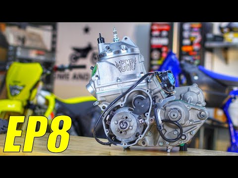 START TO FINISH YZ500 Engine Build 🤯 BRC Racing YZM500 | Steel Frame Yamaha Two Stroke Dirt Bike