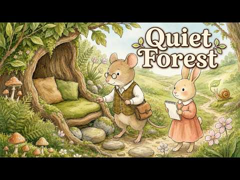 You Found a Quiet Forest Path 🌲 | Gentle Storybook Music for Focus