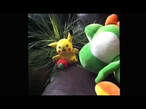Yoshi vs pikachu