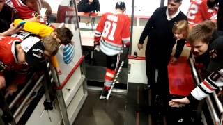 Blackhawks Warm-up Entrance