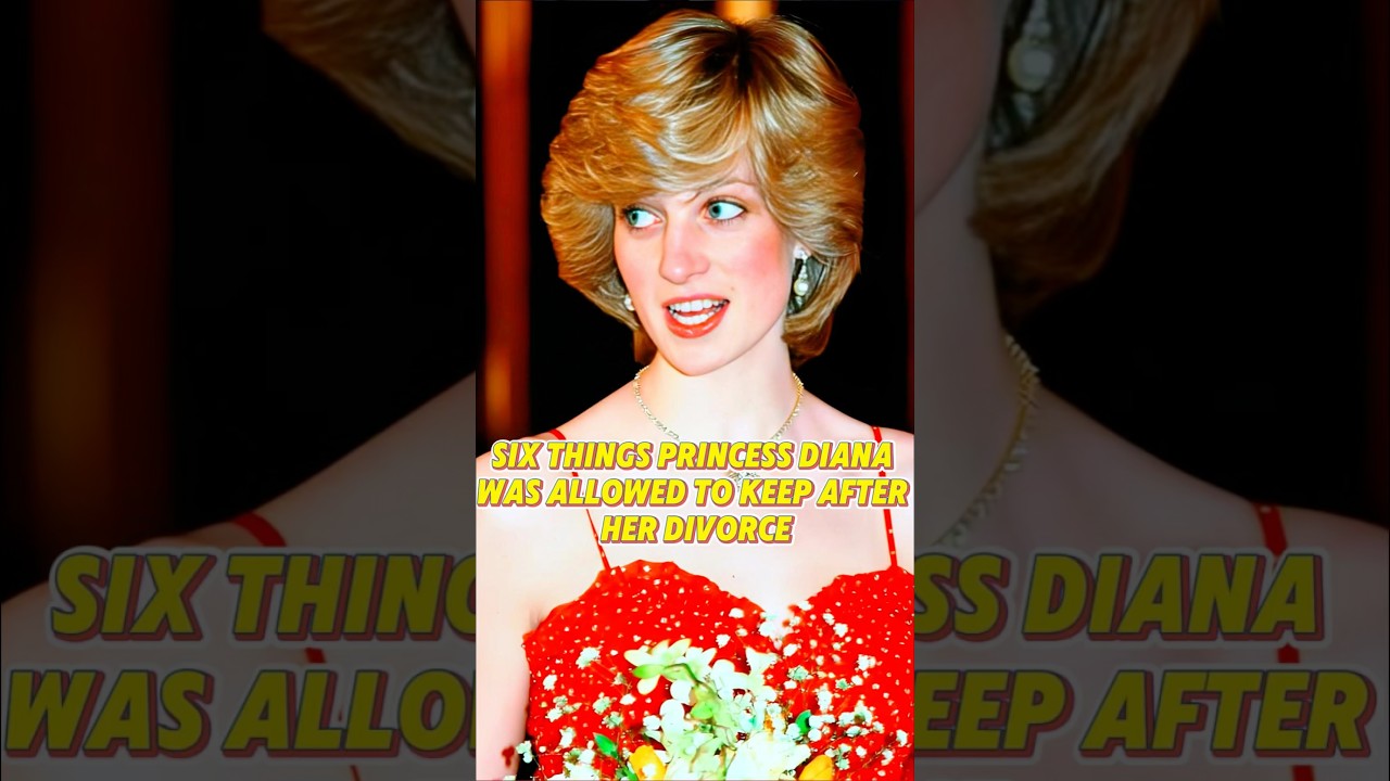 Six things Princess Diana was allowed to keep after her divorce#youtube