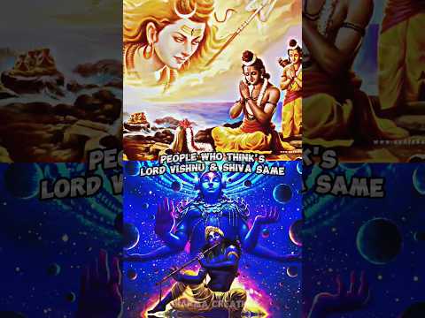 Lord Shiva VS Lord Vishnu 🔱🕉️ Sanatan Dharma 😎🚩 #shortsfeed #viral #status