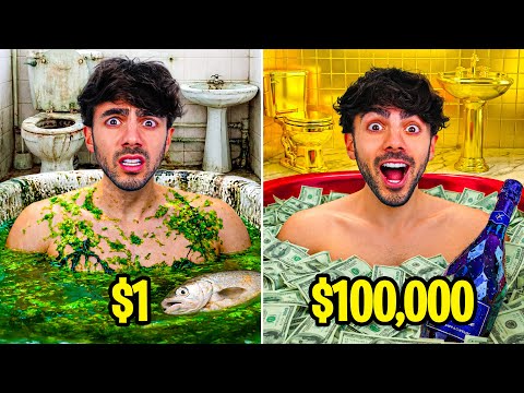 HOTEL DE $1 VS HOTEL DE $100.000!