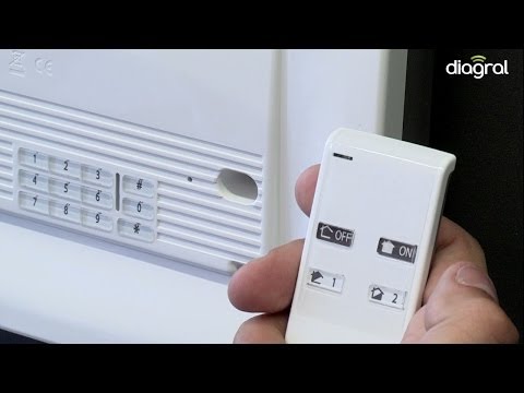 Télécommande 4 fonctions Alarme Diagral