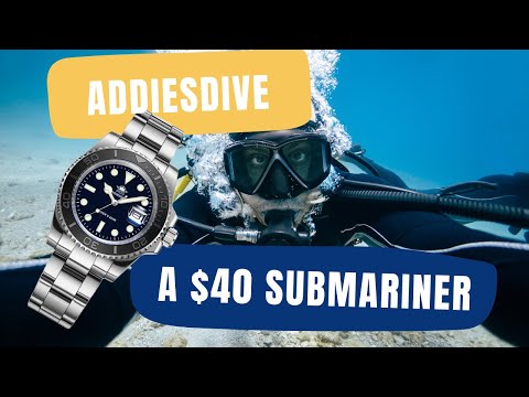 IS THE ADDIESDIVE DIVE WATCH A $40 SUBMARINER ALTERNATIVE?