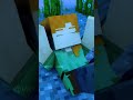 #8 - Alex fell into the water because of the zombie 😟 | #shorts #minecraft