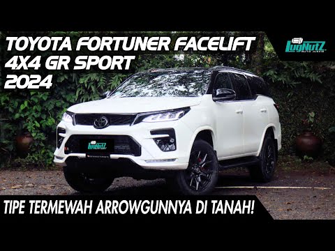 Jadi GAK LIMBUNG?! Apa RAHASIANYA? Toyota Fortuner Facelift 2024 4x4 GR Sport Siap ARROWGUN OFFROAD!